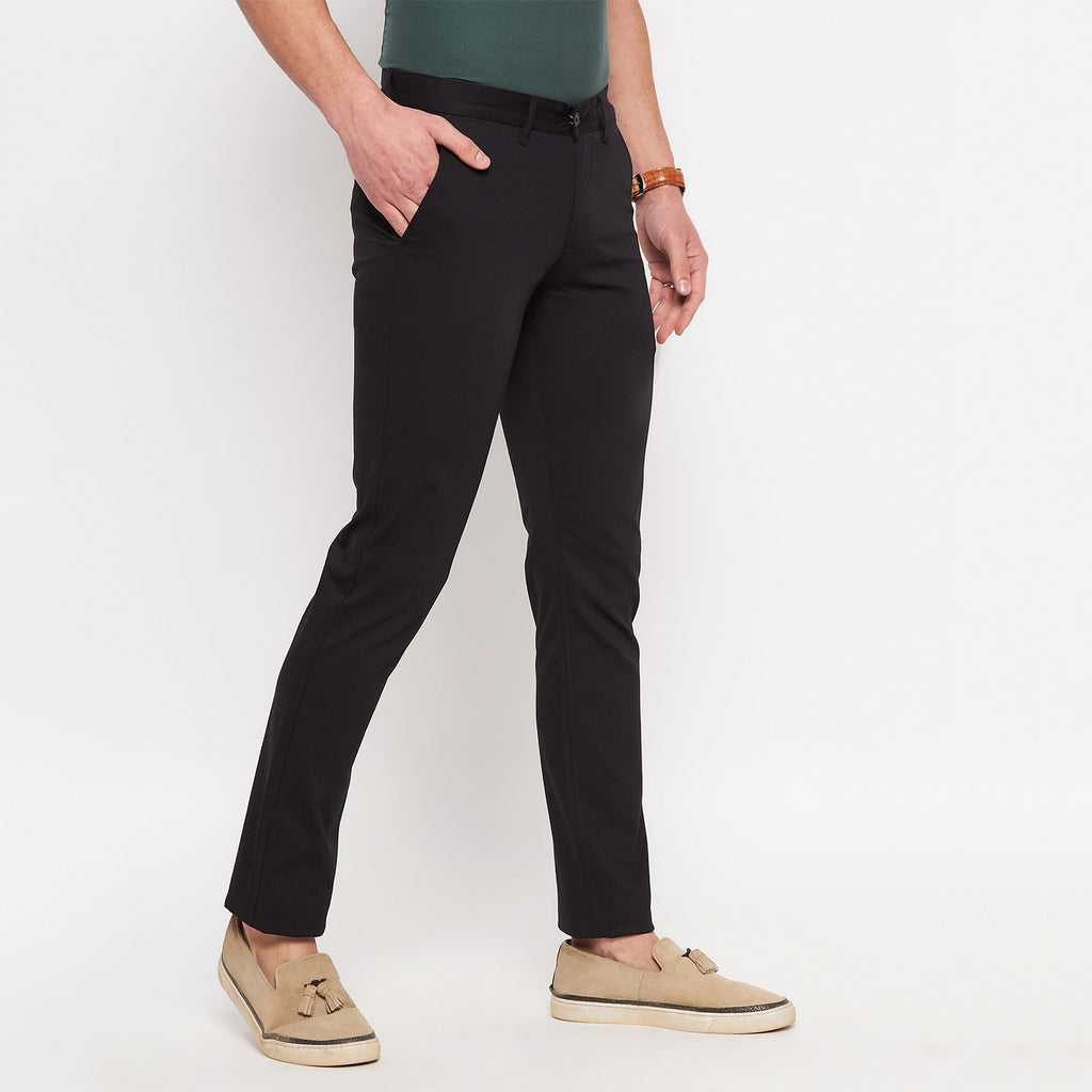 Duke Urban Men Expendable Waist Slim Fit Trousers (SDT4569)
