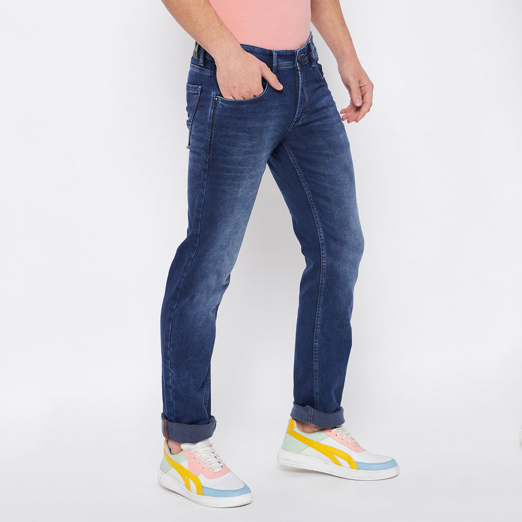 Duke Urban Men Comfort Fit Stretchable Jeans (SDD5377C)