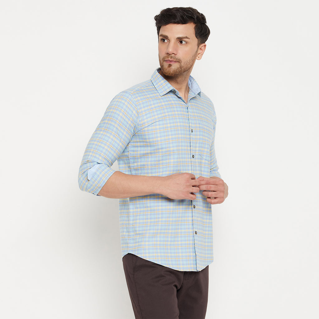 Duke Urban Men Full Sleeve Cotton Shirt (SDO5CKOP)