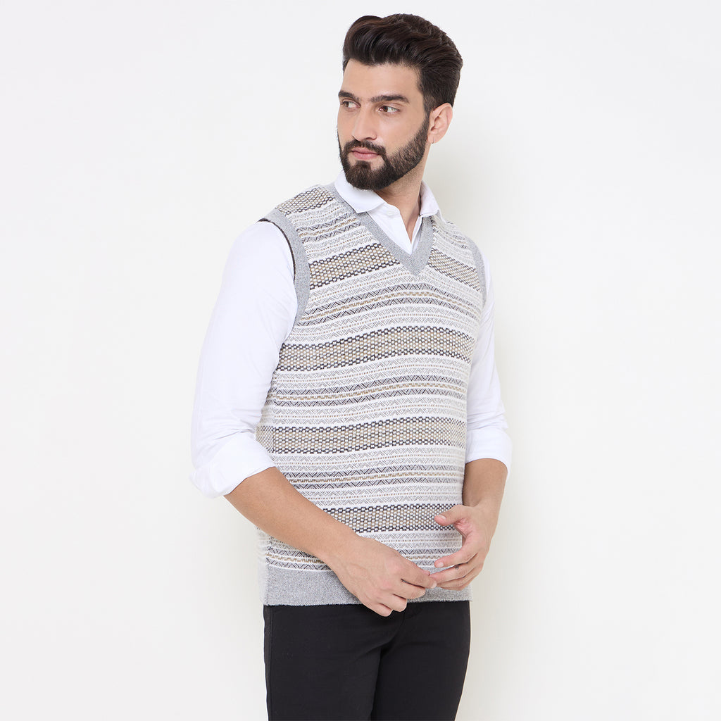Duke Urban Men V Neck Reversible Sweater (SDS2290)