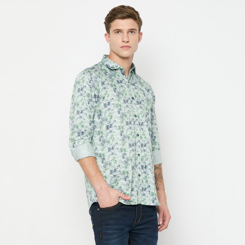 Duke Urban Men Full Sleeve Cotton Shirt (SDO8PRX)