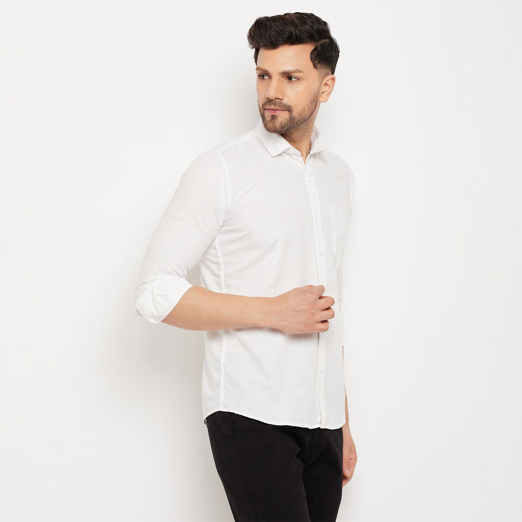 Duke Urban Men Full Sleeve Cotton Shirt (SDO8PLCB)