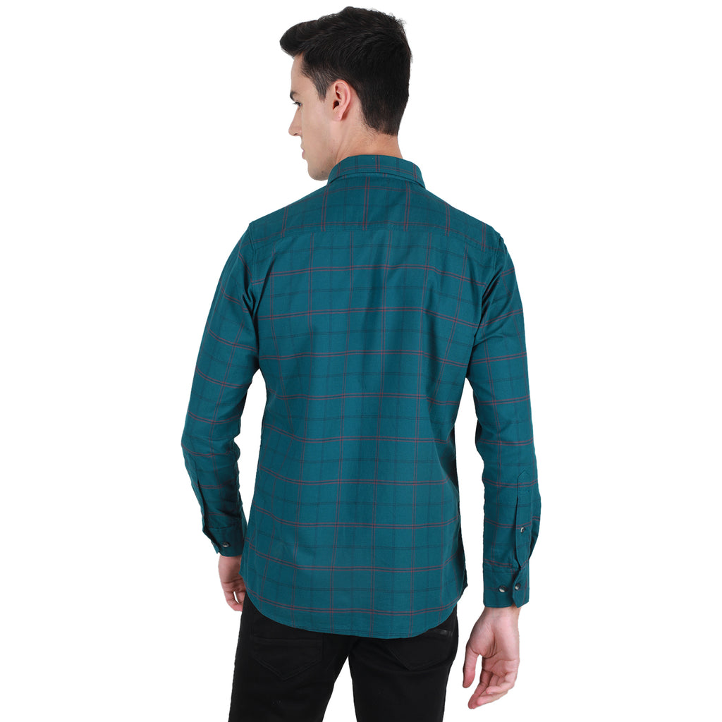 Duke Urban Men Full Sleeve Cotton Shirt (SDO8CKOC)