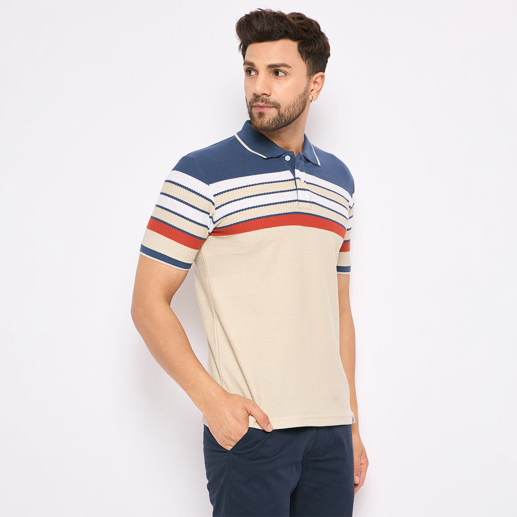 Duke Urban Men Half Sleeve Cotton T-shirt (LF7215)