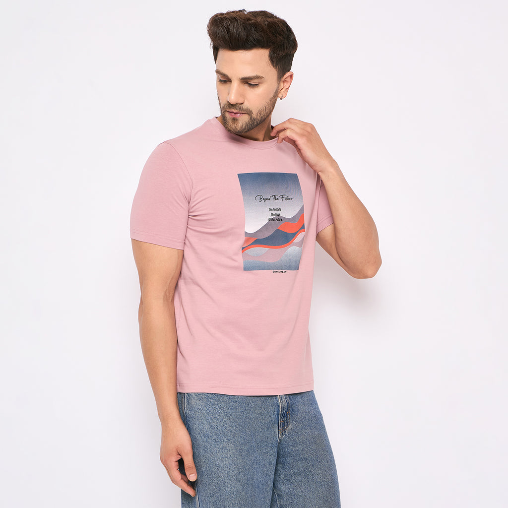 Duke Urban Men Half Sleeve Cotton T-shirt (LF7289)