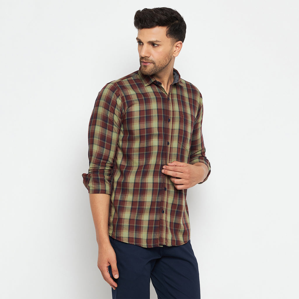 Duke Urban Men Full Sleeve Cotton Shirts (SDO8CK)
