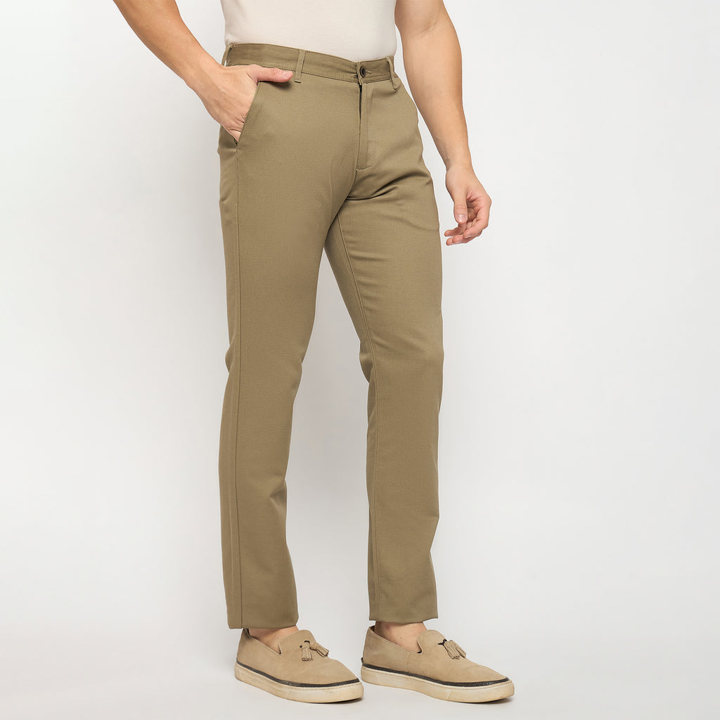 Duke Urban Men Flatfront Narrowfit Chinos Trousers (SDT4570)