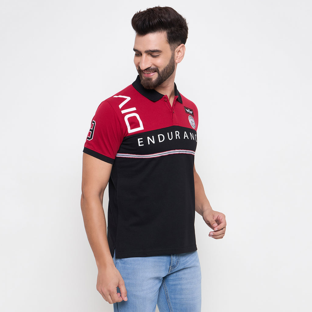 Duke Urban Men Half Sleeve Cotton Tshirt (LF7122)