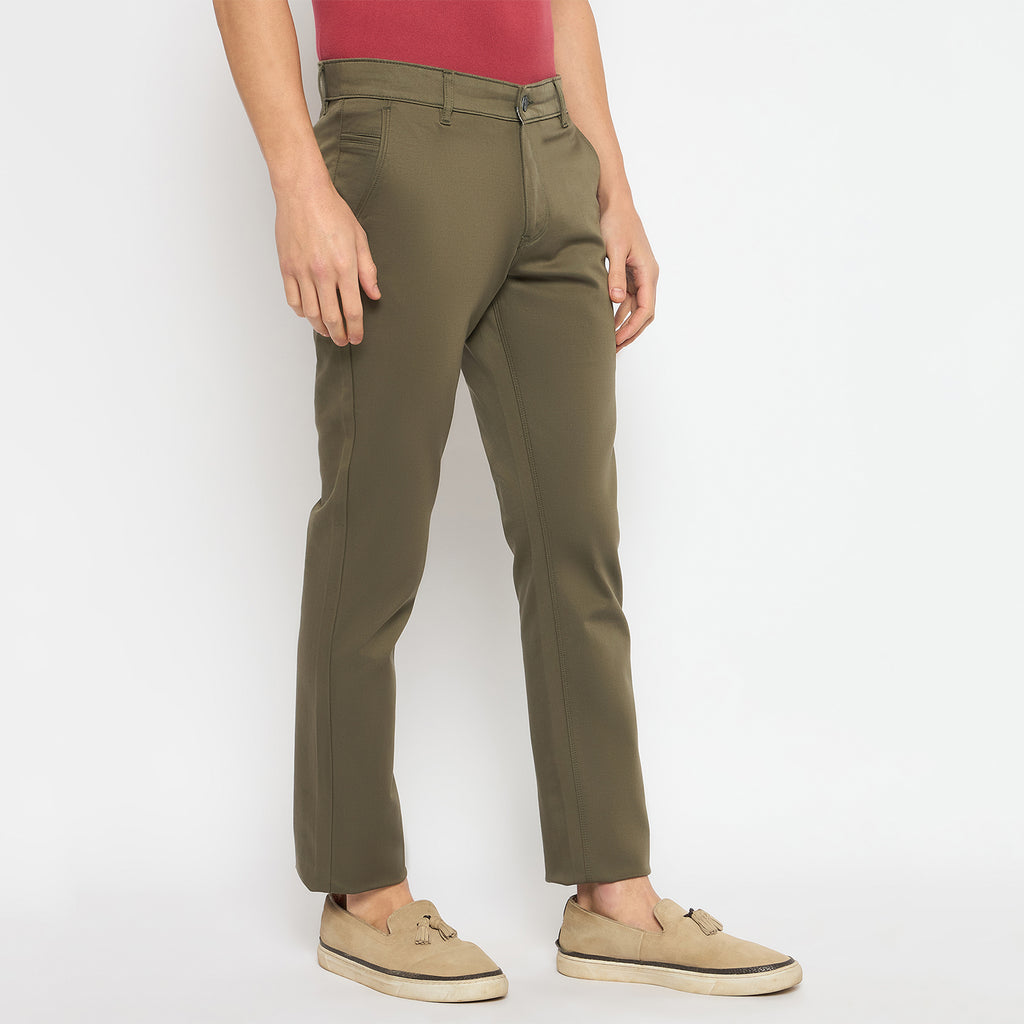 Duke Urban Men Solid Chinos Trousers (SDT4603)