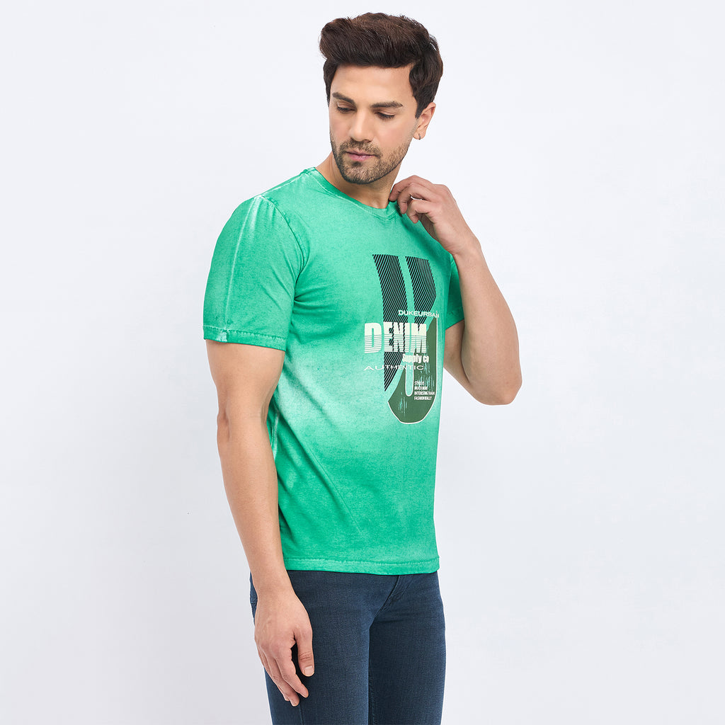 Duke Urban Men Half Sleeve Cotton T-shirt (LF7241)