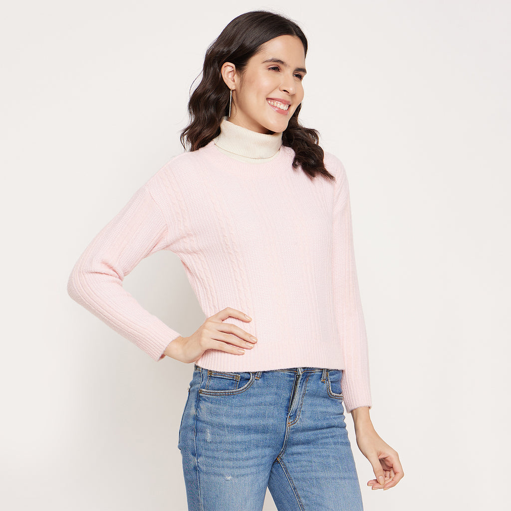 Duke Urban Women Full Sleeve Crop Pullover (SDS1233)