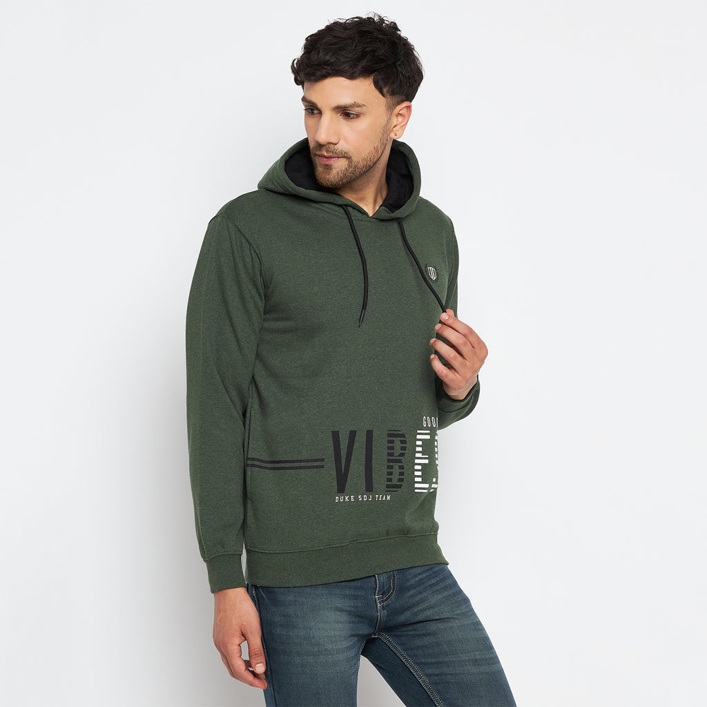Duke Urban Men Hooded Sweatshirt  (LF3896)