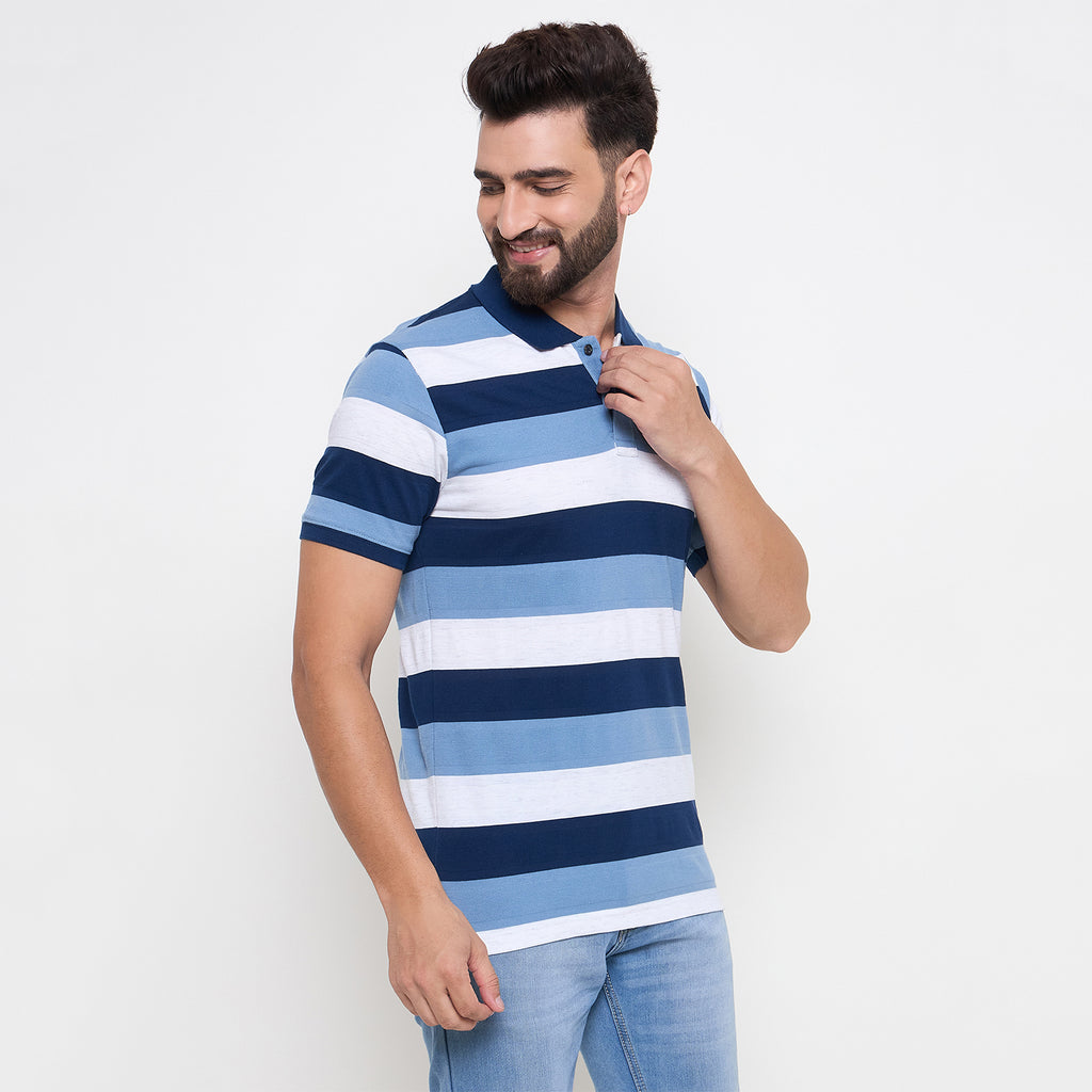 Duke Urban Men Half Sleeve Cotton Tshirt (LF7195)