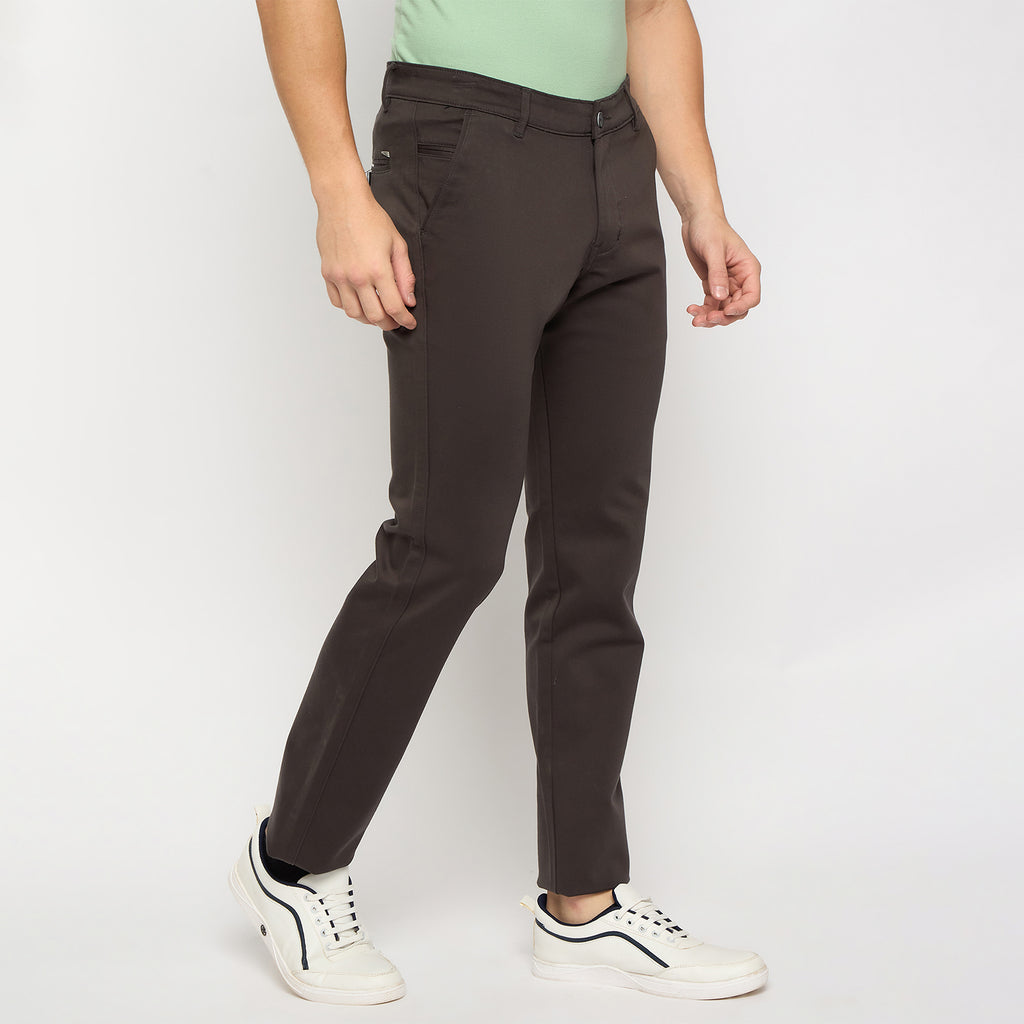 Duke Urban Men Flatfront Narrowfit Chinos Trousers (SDT4591)
