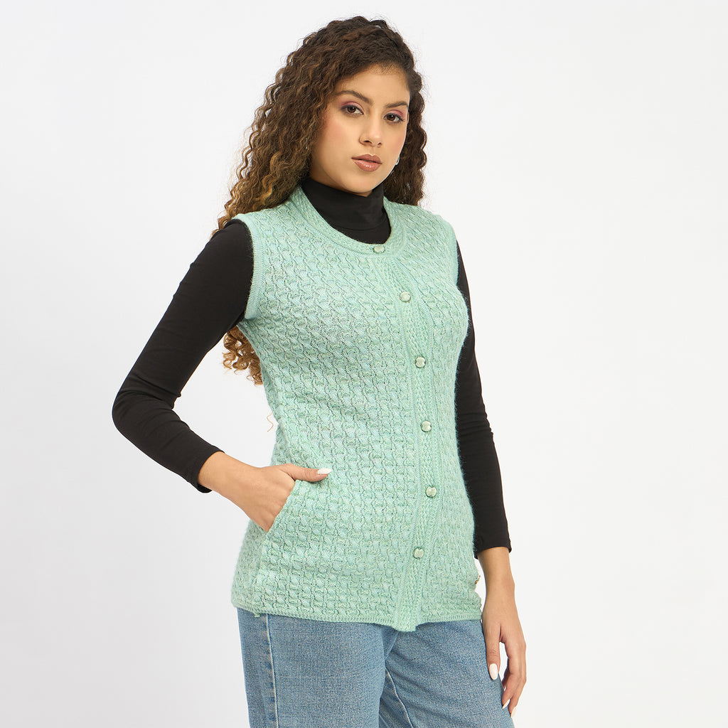 Duke Urban Women Sleeveless Cardigan (SDS1266N)