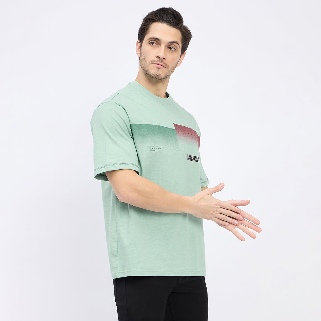 Duke Urban Men Half Sleeve Cotton T-shirt (LF7235)
