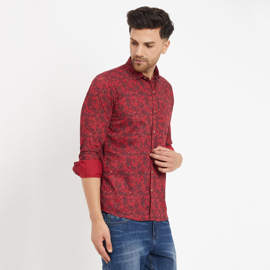 Duke Urban Men Full Sleeve Cotton Shirt (SDO8PRSH)