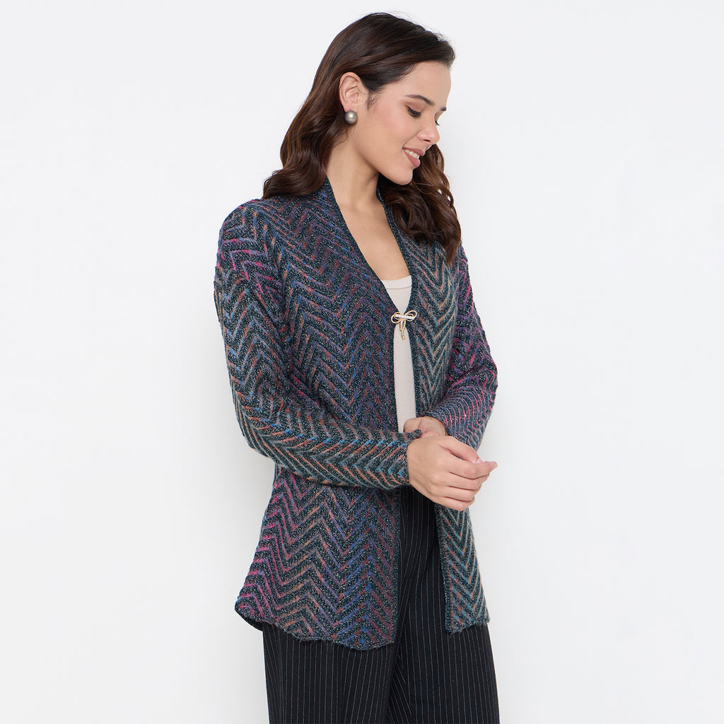 Duke Urban Women Full Sleeve Shrug (SDS1376)