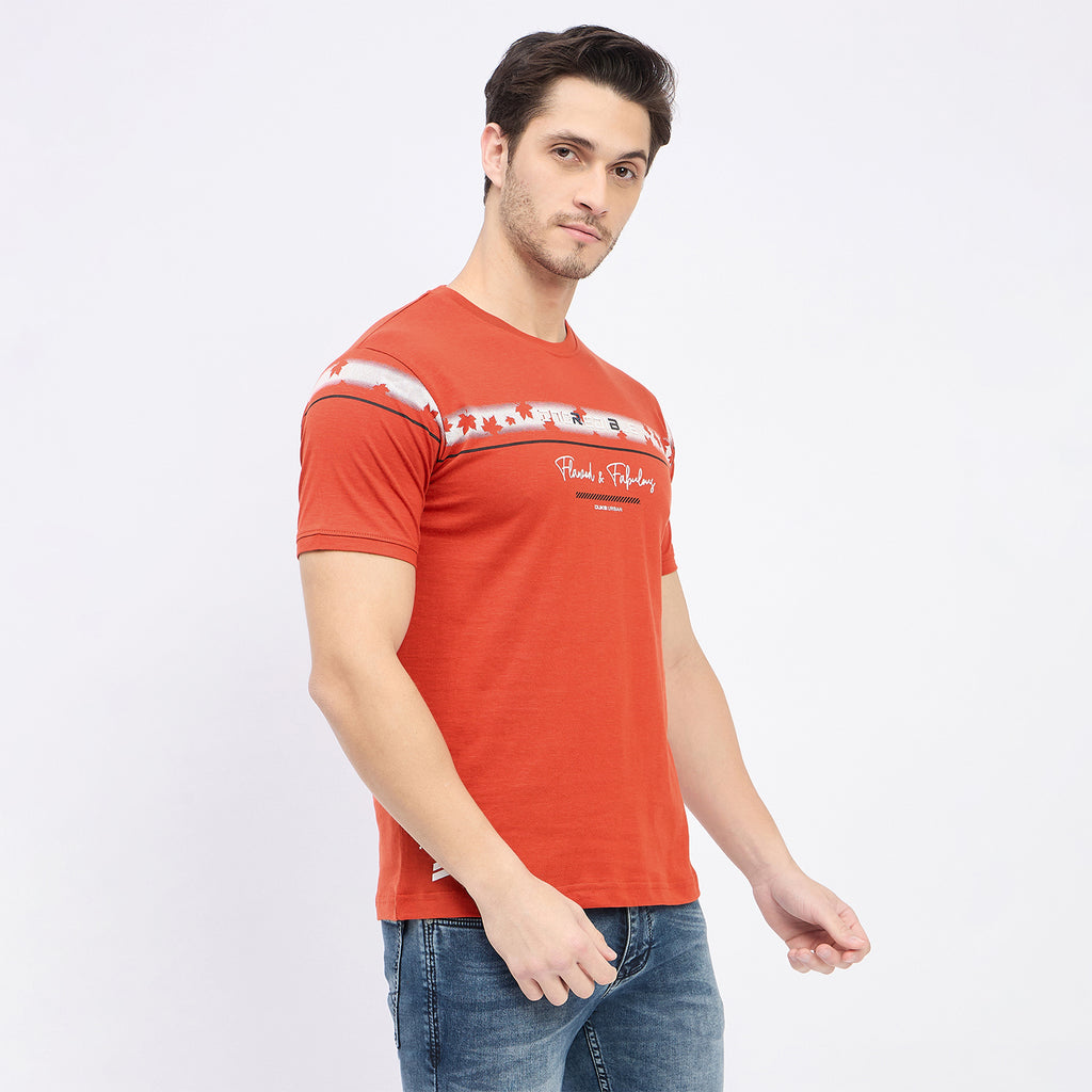 Duke Urban Men Half Sleeve Cotton T-shirt (LF7155)