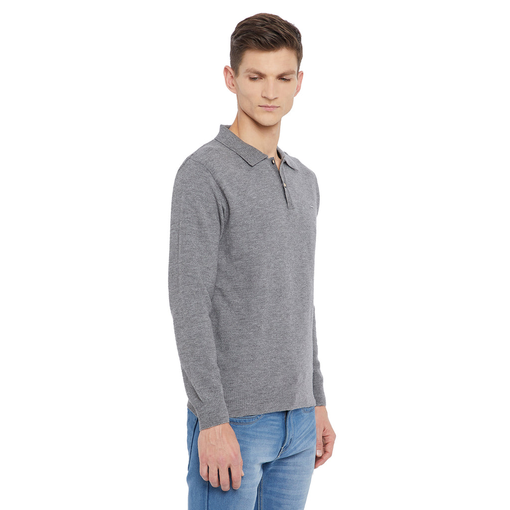 Duke Urban Men Collared Neck Full Sleeve Sweater (SDS711)