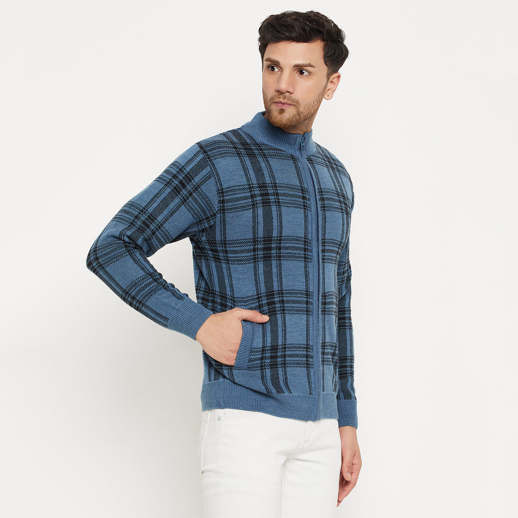 Duke Urban Men Full Sleeve Zipper Cardigan (SDS2154)