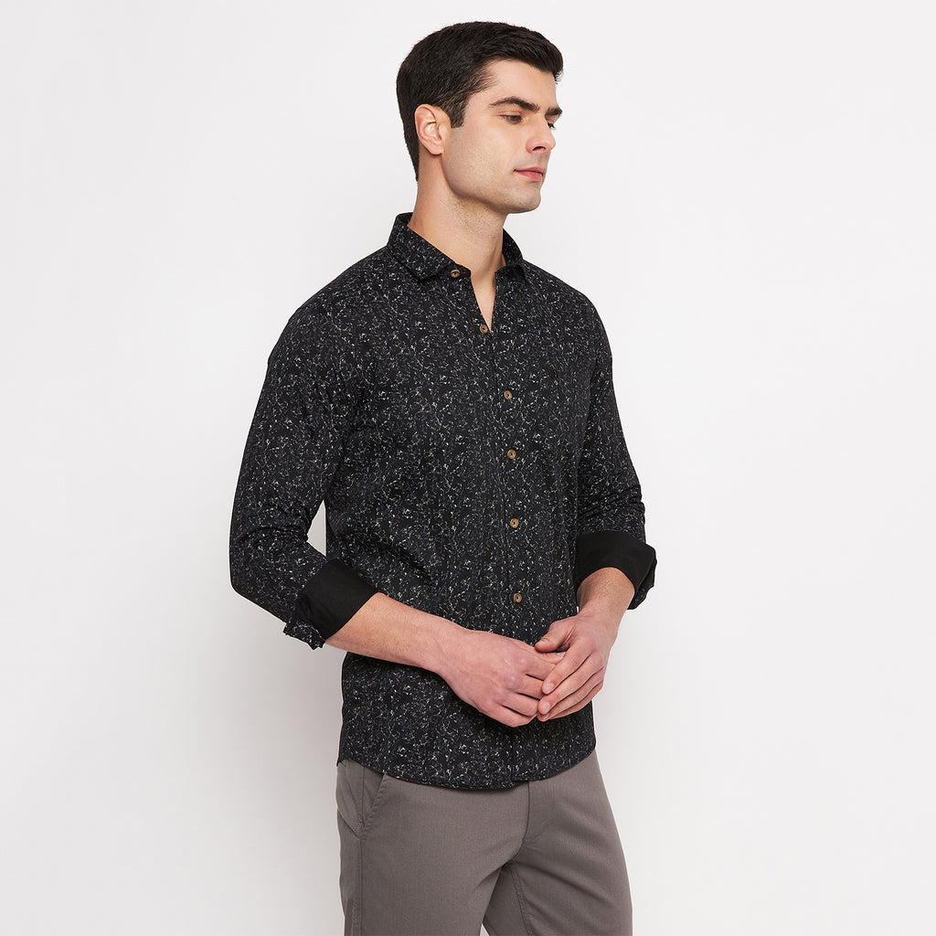 Duke Urban Men Full Sleeve Cotton Shirt (SDO8PRSM)