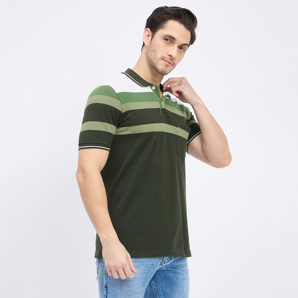 Duke Stardust Men Half Sleeve Cotton T-shirt (LF7244)