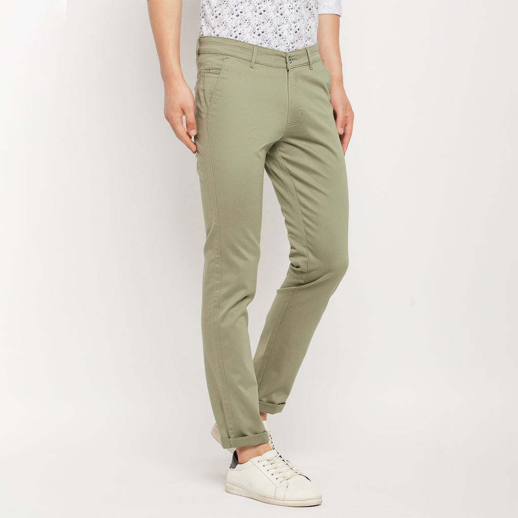 Duke Urban Men Slim Fit Cotton Trousers (SDT4581)