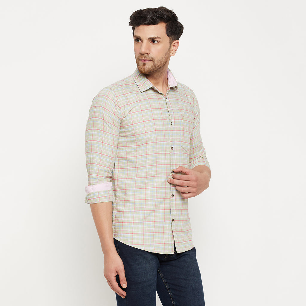 Duke Urban Men Full Sleeve Cotton Shirt (SDO5CKOP)