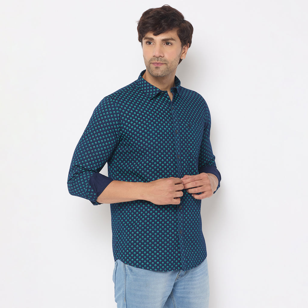 Duke Urban Men Full Sleeve Cotton Shirt (SDO7PRIC)