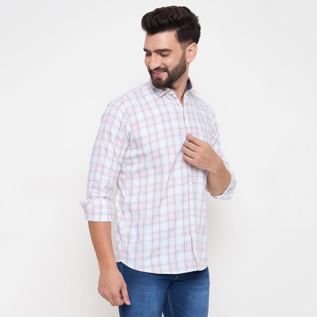 Duke Urban Men Full Sleeve Cotton Shirt (SDO8CKF)