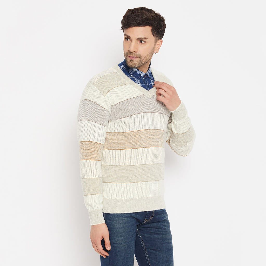 Duke Urban Men Full Sleeve V-Neck Sweater (SDS2128)
