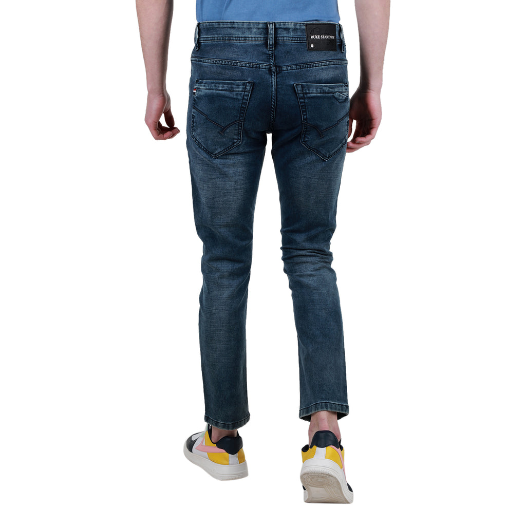 Duke Urban Men Stretchable Ankle Length Slim Fit Jeans (SDD5425)