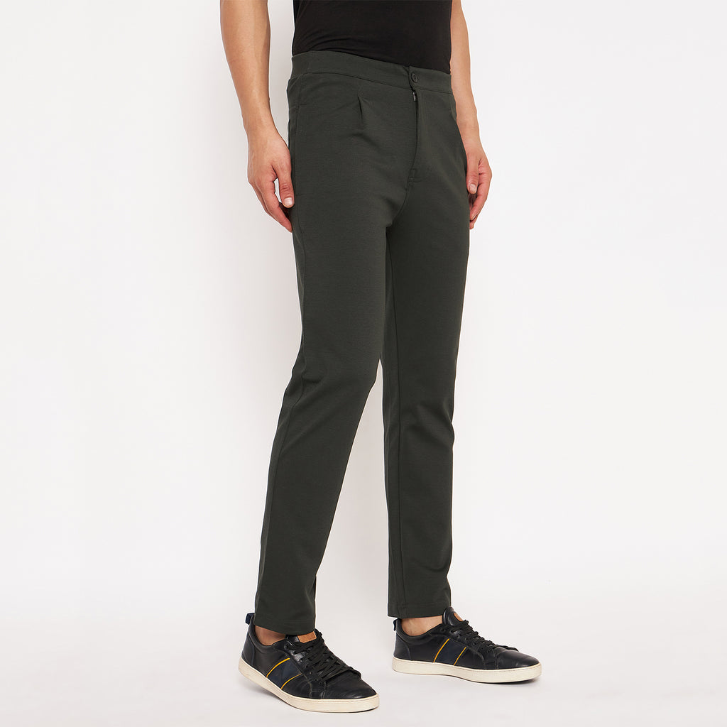 Duke Urban Men Solid Track Pant (LF5661)