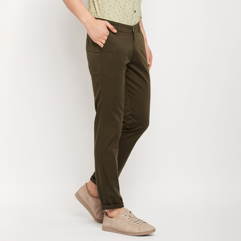 Duke Urban Men Slim Fit Cotton Trousers (SDT4578)