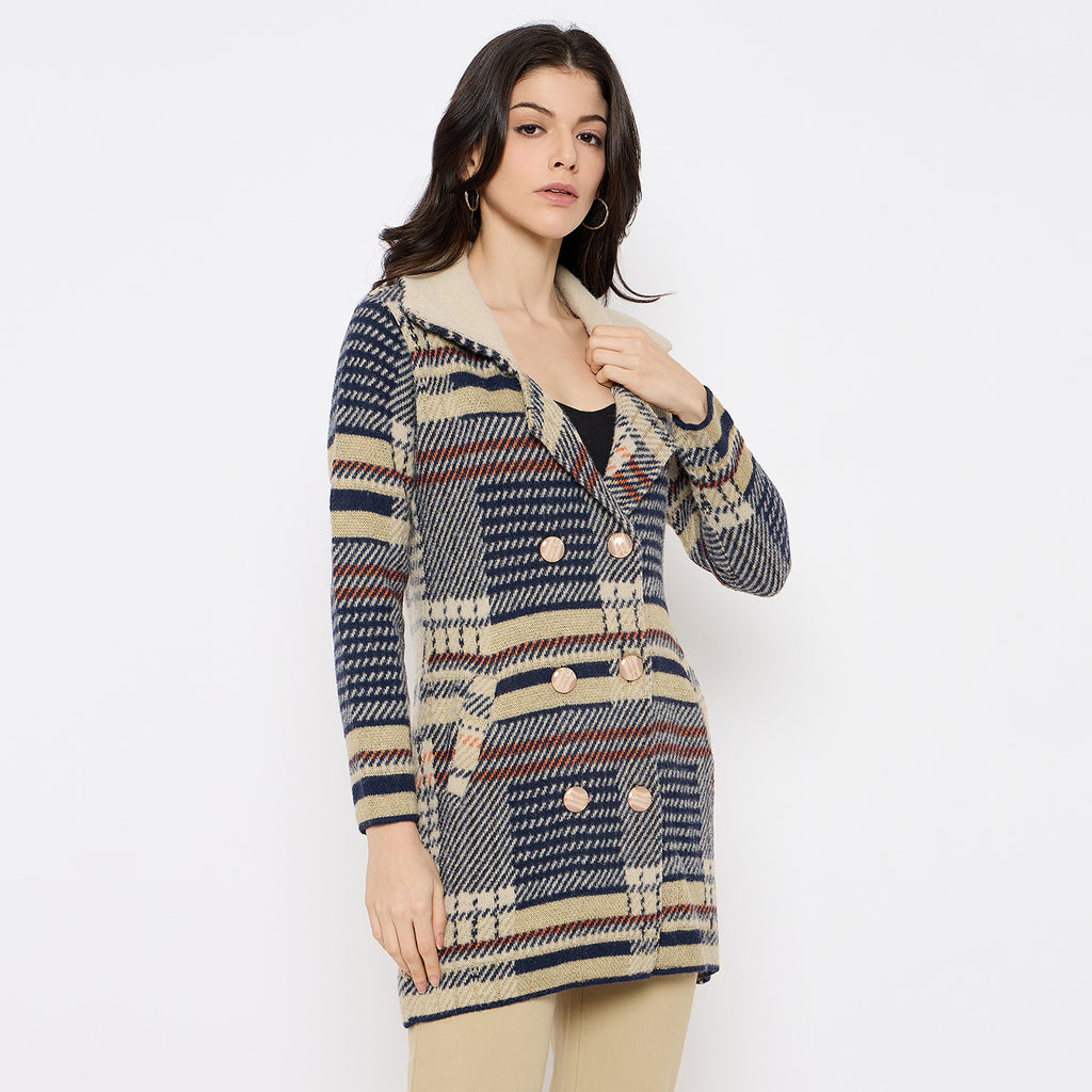 Duke Urban Women Full Sleeve Long Sweater (SDS1216)
