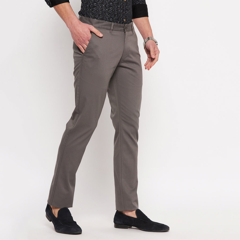 Duke Urban Men Expendable Waist Slim Fit Trousers (SDT4569)