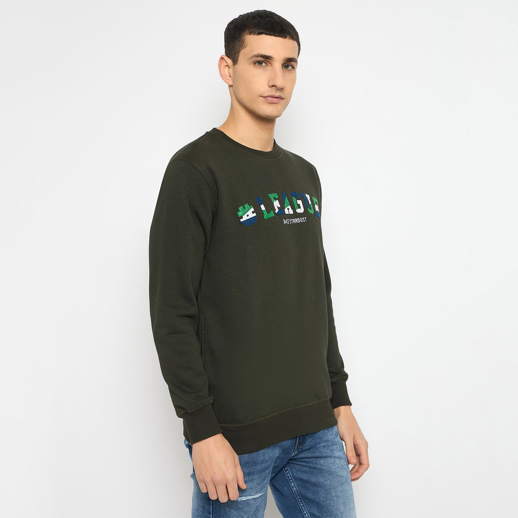 Duke Urban Men Full Sleeve Round Neck Sweatshirt (LF6227)