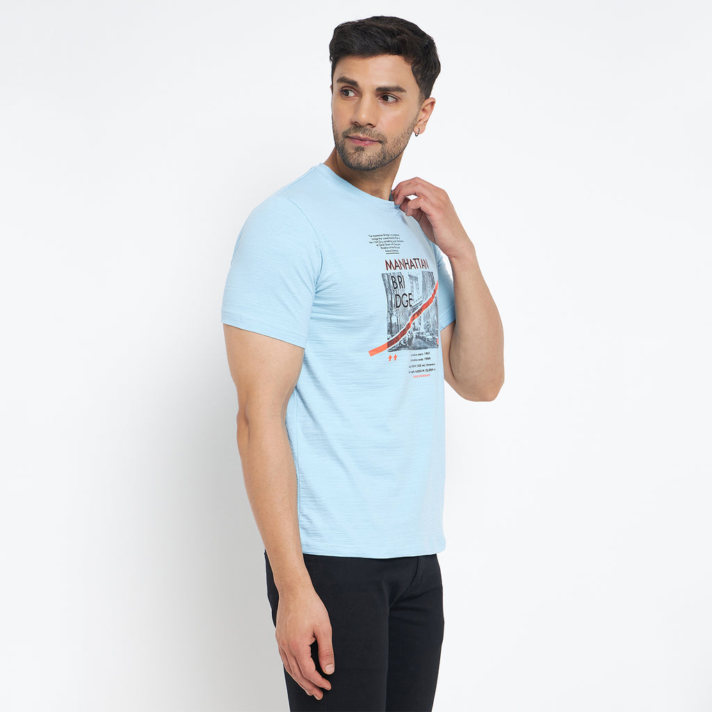 Duke Urban Men Half Sleeve Cotton T-shirt (MLF7087)
