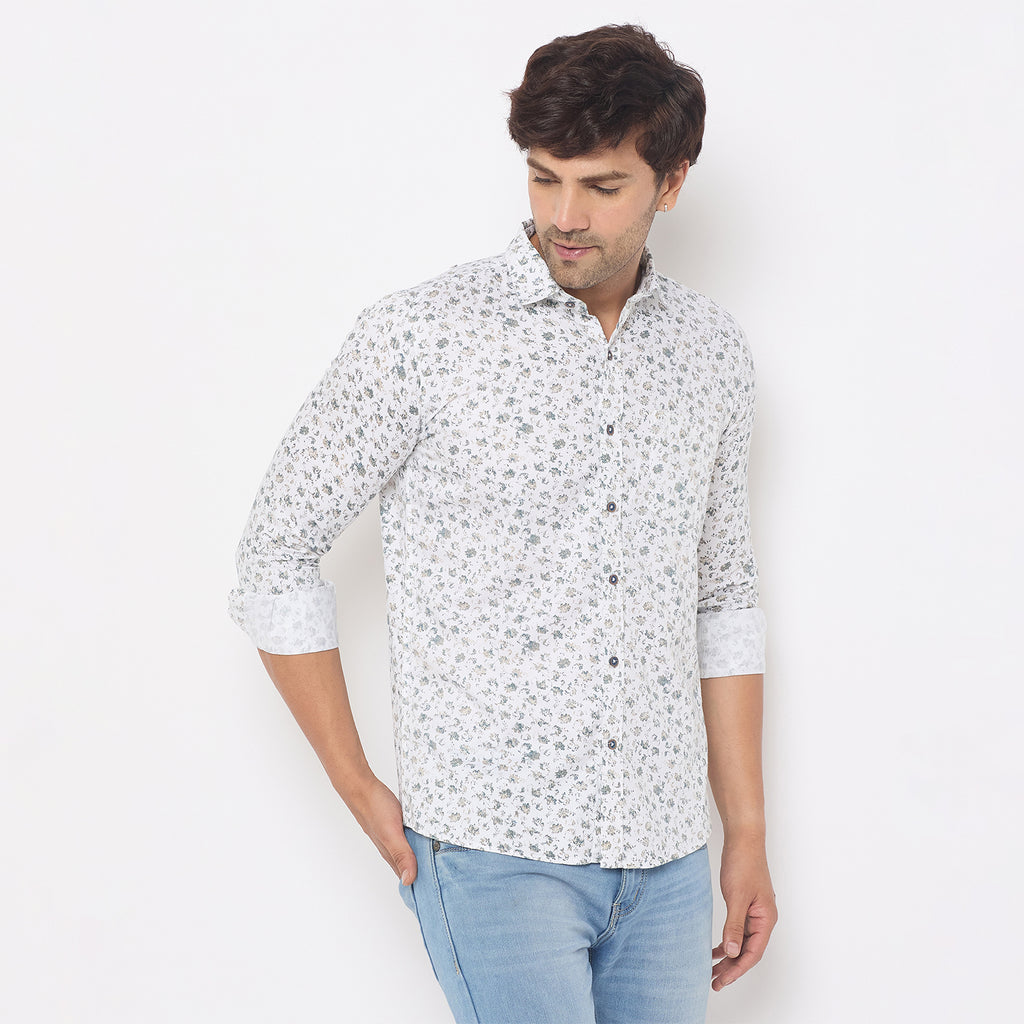 Duke Urban Men Full Sleeve Cotton Shirt (SDO8PRN)