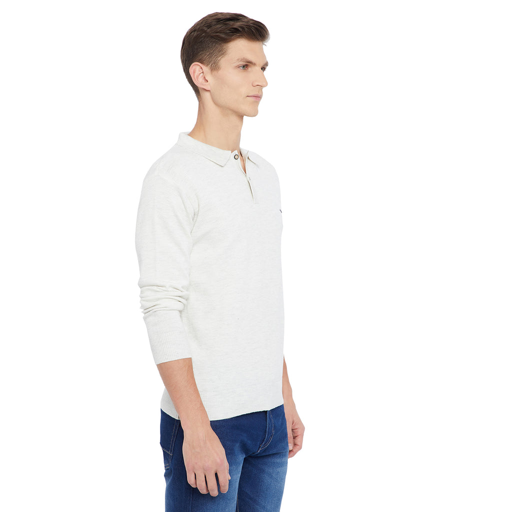Duke Urban Men Collared Neck Full Sleeve Sweater (SDS711)