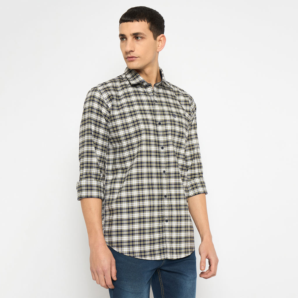 Duke Urban Men Full Sleeve Cotton Shirt (SDO5CKAP)