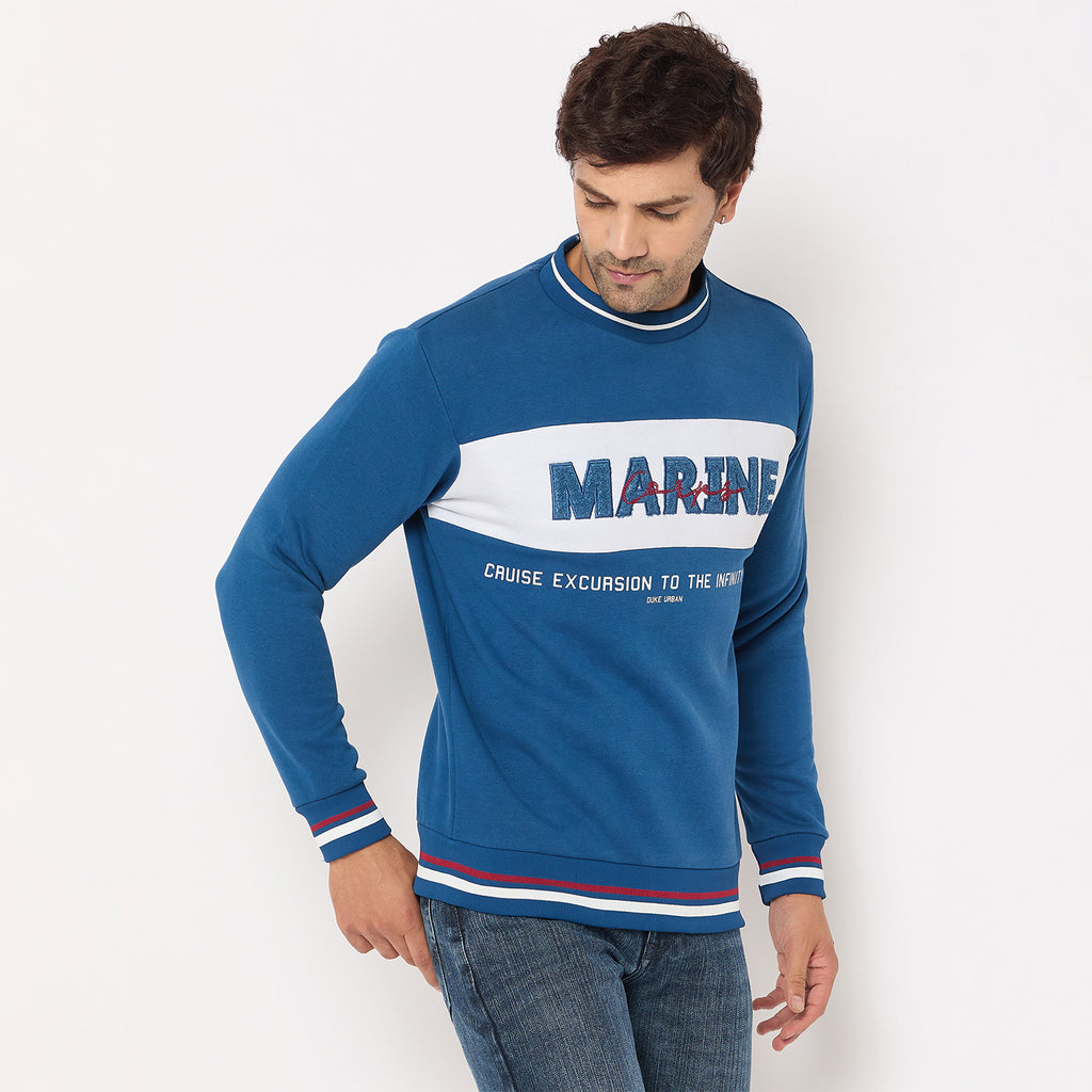 Duke Urban Men Printed Sweatshirt (LF6351)