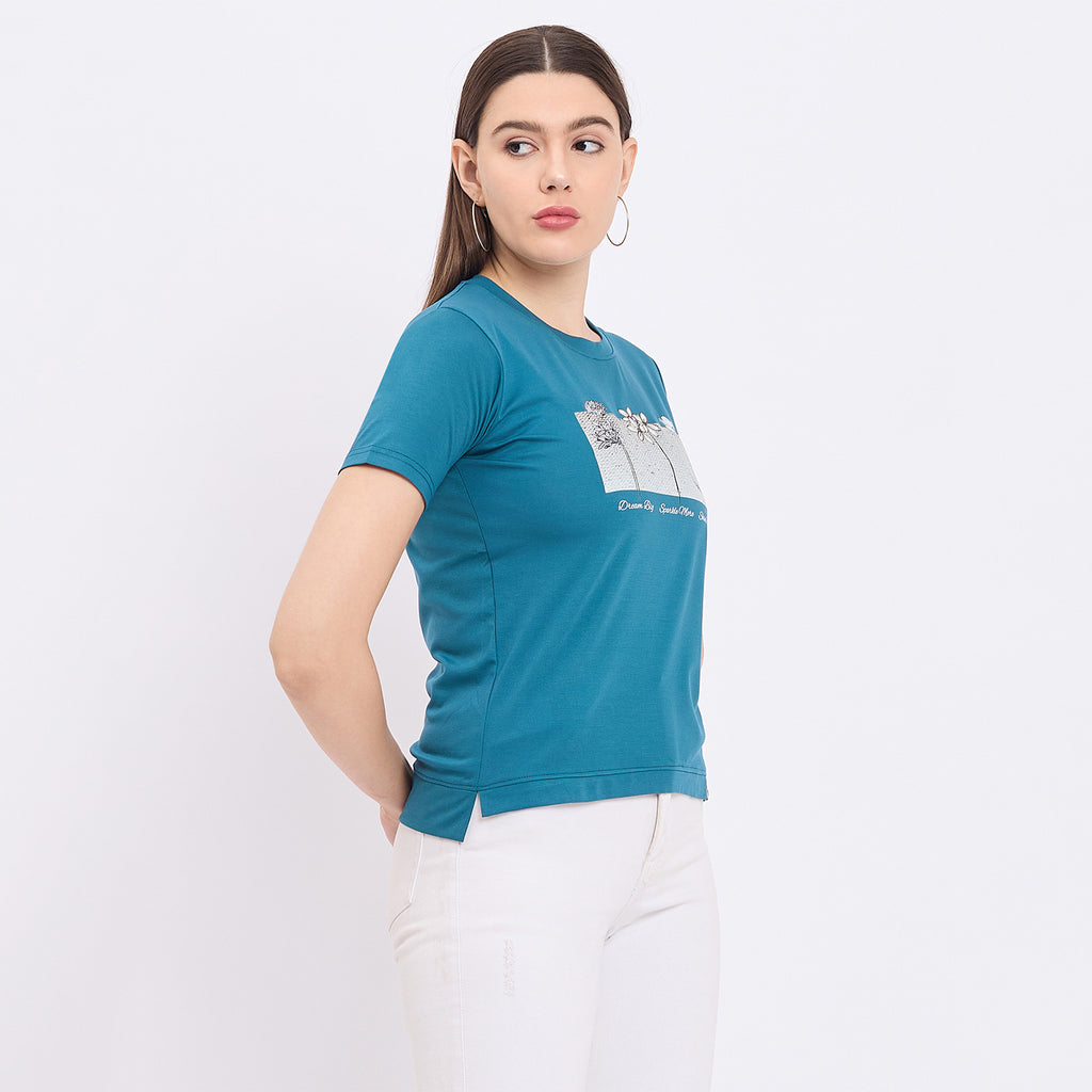 Duke Urban Women Half Sleeve Top (LFX3286)