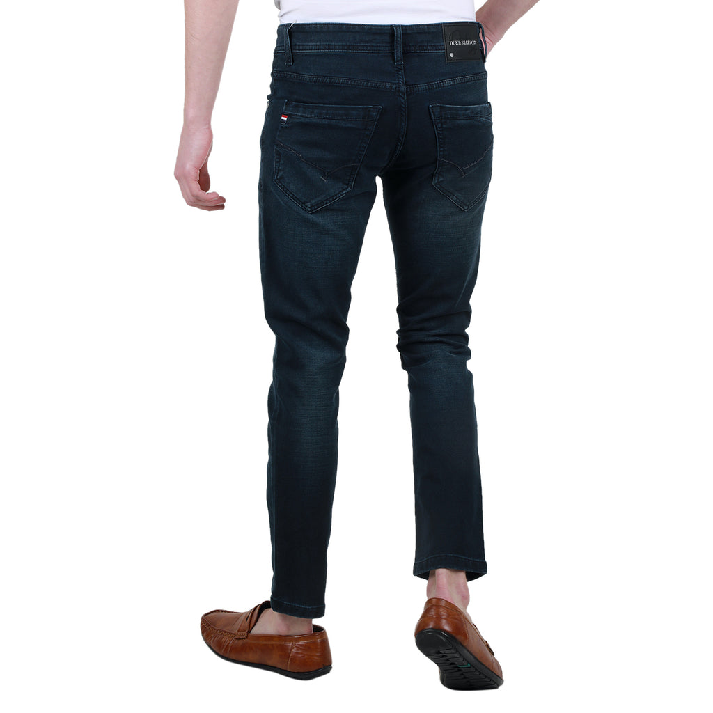Duke Urban Men Stretchable Ankle Length Slim Fit Jeans (SDD5425)