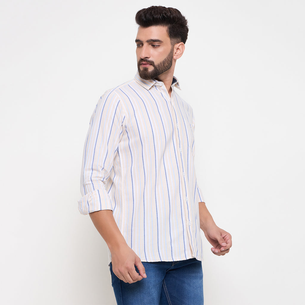 Duke Urban Men Full Sleeve Cotton Shirt (SDO8STOB)