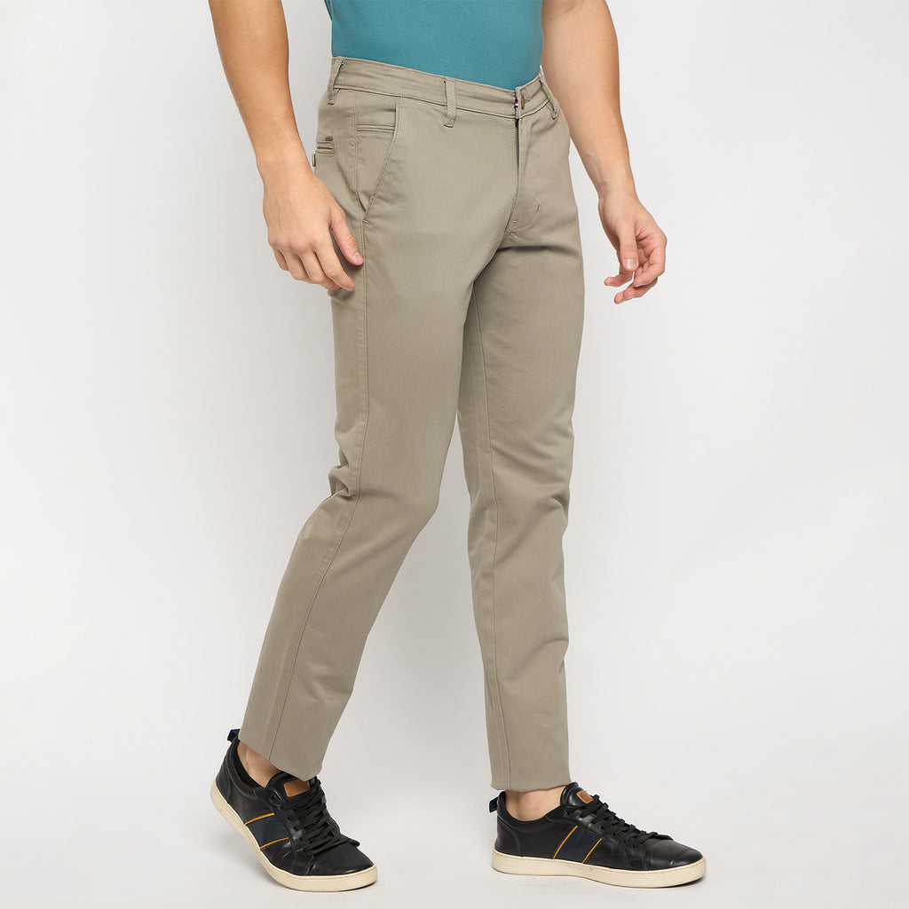 Duke Urban Men Flatfront Narrowfit Chinos Trousers (SDT4626)