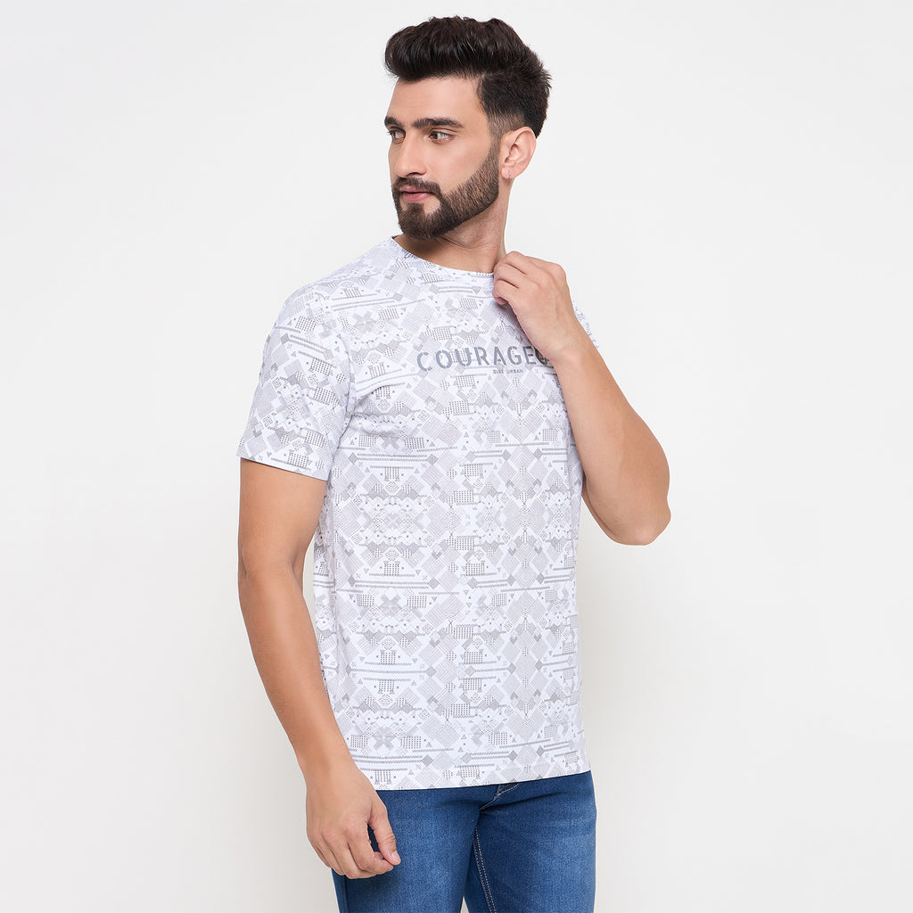 Duke Urban Men Half Sleeve Cotton Tshirt (MLF7166)