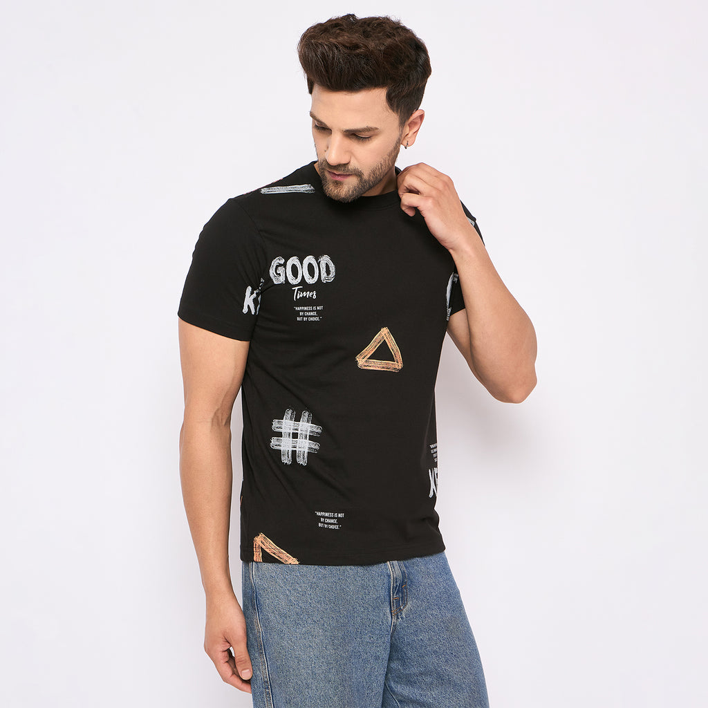 Duke Urban Men Half Sleeve Cotton T-shirt (ONLF289)