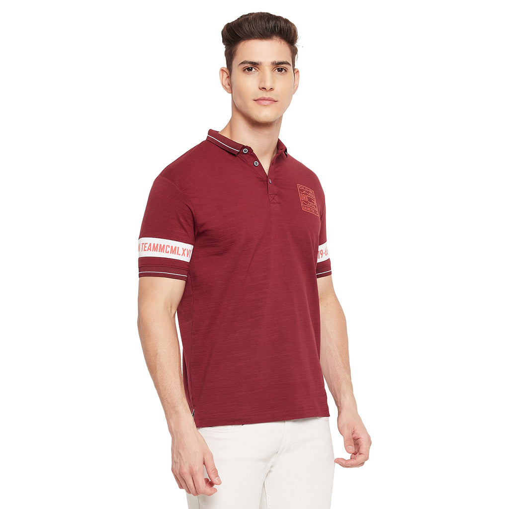 Duke Urban Men Polo Neck Half Sleeve T-Shirt (LQ4519)